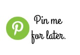 Pin me for later button