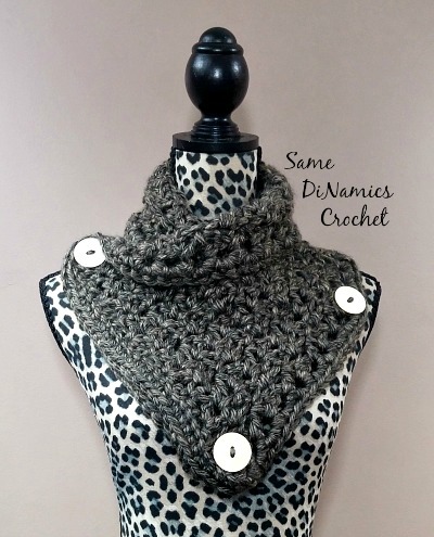 Aeris Buttoned Cowl